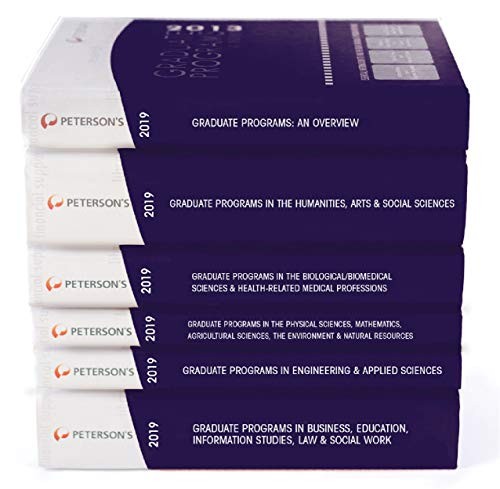 Graduate & Professional Programs Set 2019 by Peterson's cover