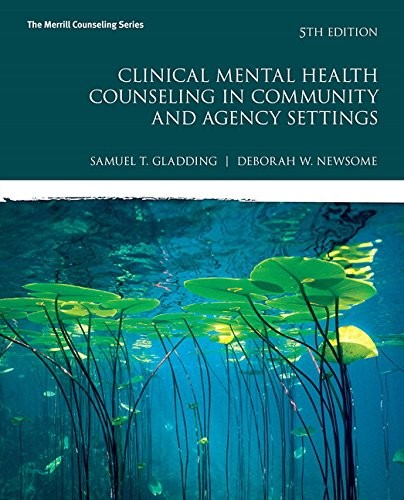 Clinical mental health counseling in community and agency settings