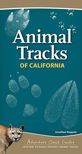 Animal Tracks of California by Jonathan Poppele cover