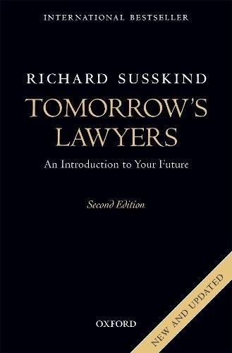 Tomorrow's Lawyers by Richard Susskind cover