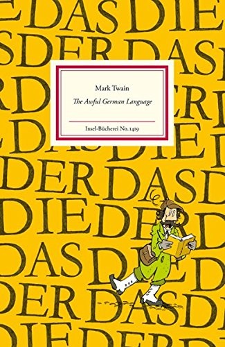 The Awful German Language by Mark Twain cover