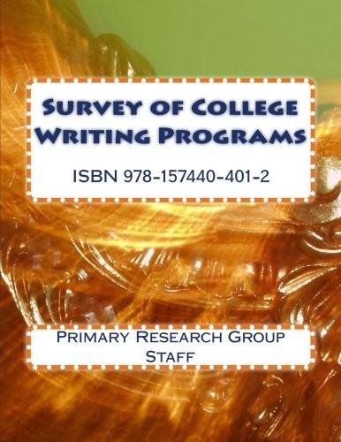Survey of College Writing Programs