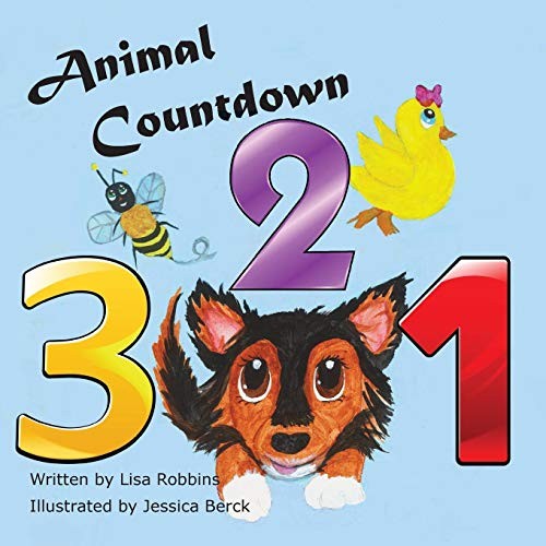 Animal Countdown by Lisa Robbins cover