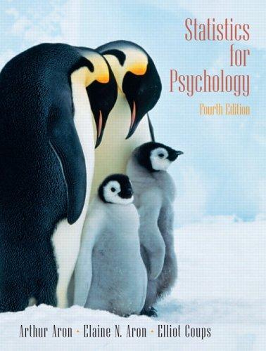 Statistics for psychology