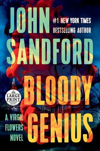 Bloody genius [large print] by John Sandford cover