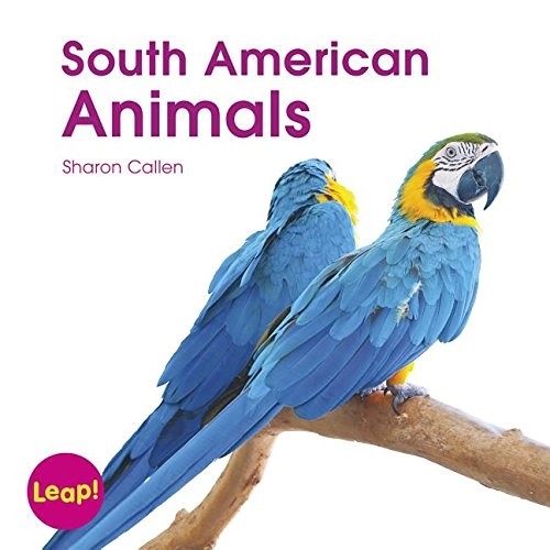 South American Animals by Sharon Callen cover