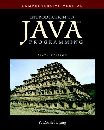 Introduction to Java Programming-Comprehensive Version