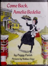 Come Back, Amelia Bedelia