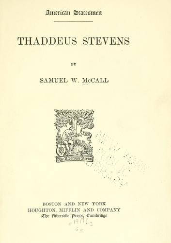Thaddeus Stevens