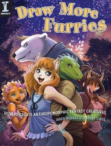 Draw More Furries by Jared Hodges, Lindsay Cibos cover