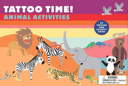 Tattoo Time! Animal Activities by Caroline Selmes cover