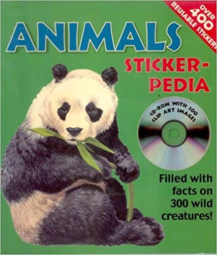 Animals Sticker-pedia by Jinny Johnson cover