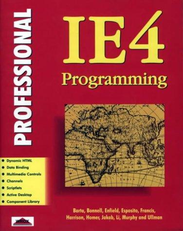 Professional IE4 programming