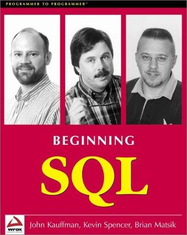 Beginning SQL