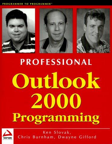 Professional Outlook 2000 programming