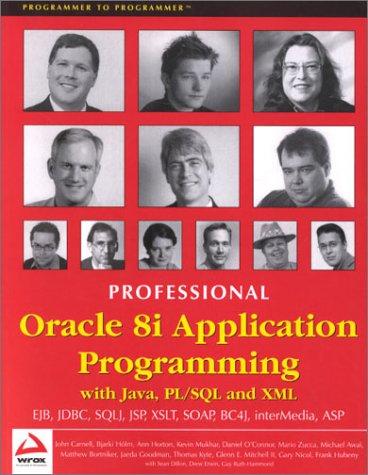 Professional Oracle 8i application programming