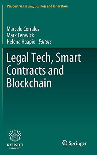Legal Tech, Smart Contracts and Blockchain