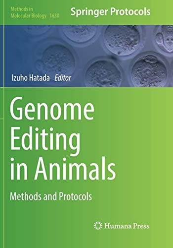 Genome Editing in Animals by Izuho Hatada cover