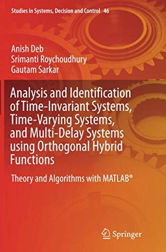 Analysis and Identification of Time-Invariant Systems, Time-Varying Systems, and Multi-Delay Systems using Orthogonal Hybrid Functions