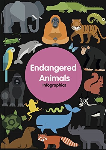 Endangered Animals Infographics by Harriet Brundle cover