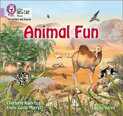 Animal Fun by Laszlo Veres, Emily Guille-Marrett, Charlotte Raby, Collins Big Cat Staff cover