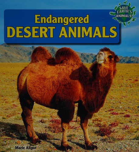 Endangered desert animals by Marie Allgor cover
