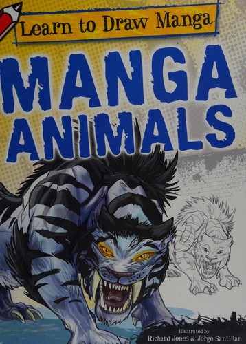 Manga animals by Jones, Richard cover