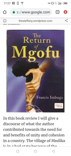 The return of Mgofu
