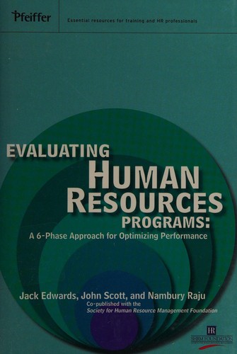 Evaluating human resources programs by Jack E. Edwards cover