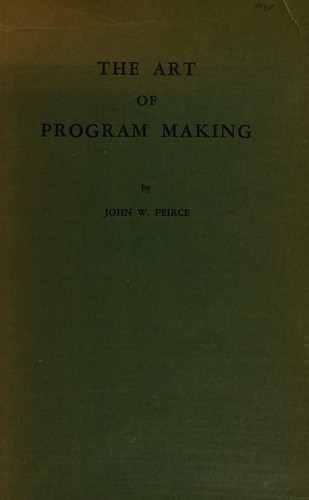 The art of program making