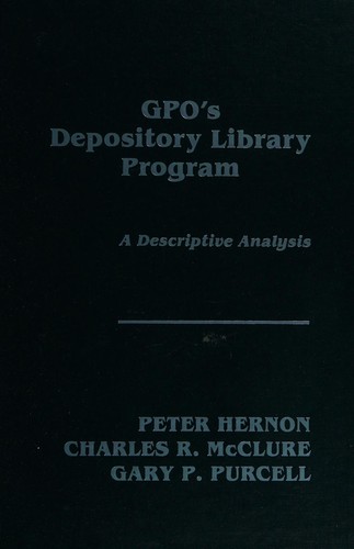 GPO's depository library program