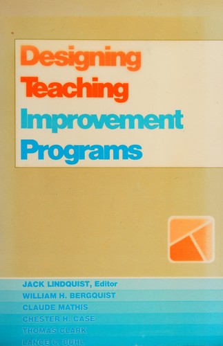 Designing teaching improvement programs