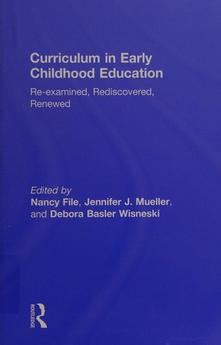 Curriculum in early childhood education