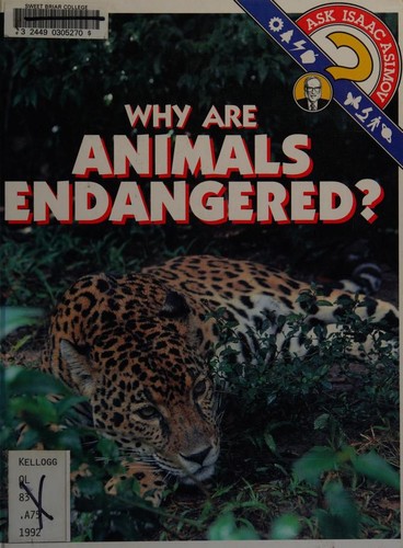 Why are animals endangered? by Isaac Asimov cover