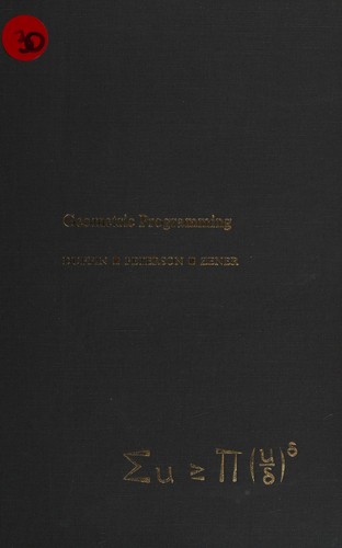 Geometric programming: theory and application