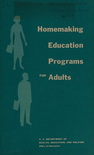 Homemaking education programs for adults