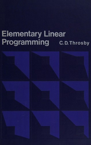 Elementary linear programming