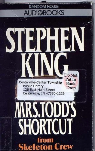 Mrs. Todd's Shortcut by Stephen King cover