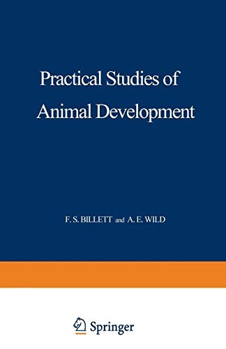 Practical studies of animal development by F. S. Billett cover