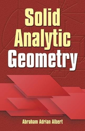 Solid analytic geometry