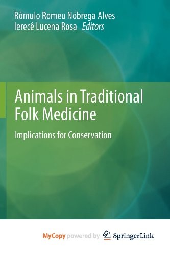 Animals in Traditional Folk Medicine by Rômulo Romeu Nóbrega Alves, Ierecê Lucena Rosa cover