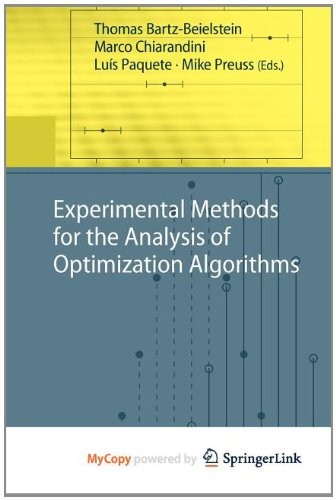 Experimental Methods for the Analysis of Optimization Algorithms