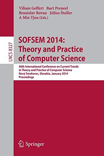 SOFSEM 2014