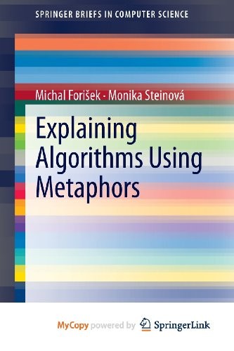 Explaining Algorithms Using Metaphors
