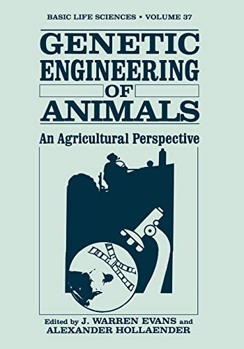 Genetic Engineering of Animals by J. Evans cover
