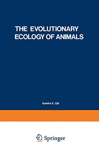 The Evolutionary Ecology of Animals by S. S. Shvarts cover