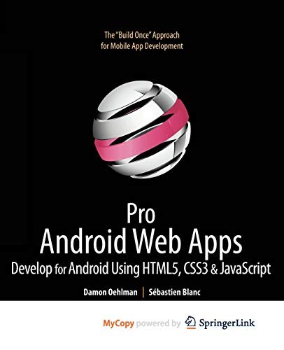 Pro Android web apps