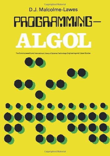 Programming: ALGOL