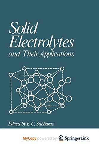 Solid Electrolytes and Their Applications