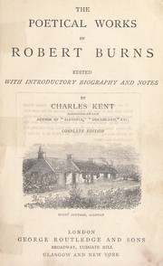 Burns' Poetical Works